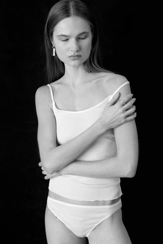 COTTON RIB TOP