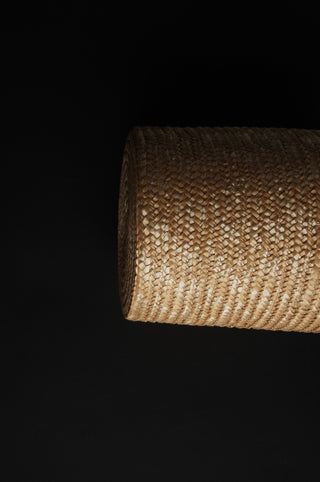 CYLINDRICAL STRAW BASKET