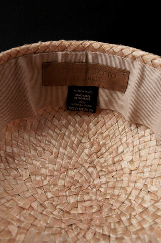 PILLBOX STRAW HAT